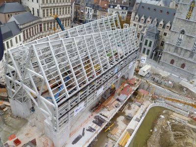 La halle urbaine de Gand : une 'salle ouverte'